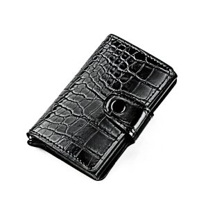 Porte-cartes-style-crocodile-verni-L-essentiel-raffine