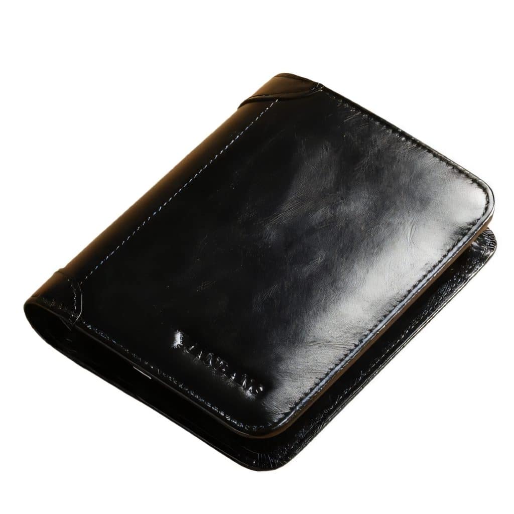 Portefeuille-en-cuir-lisse-classique-Lelegant-finition-sophistiquee