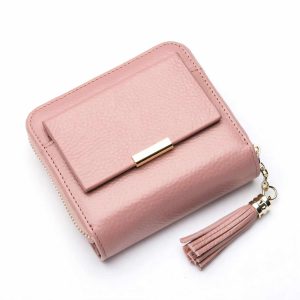 Portefeuille-en-cuir-veritable-avec-pendentif-L-elegant-style-raffine