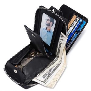 Portefeuille-vintage-en-cuir-lisse-RFID-L-elegant-touch-classique